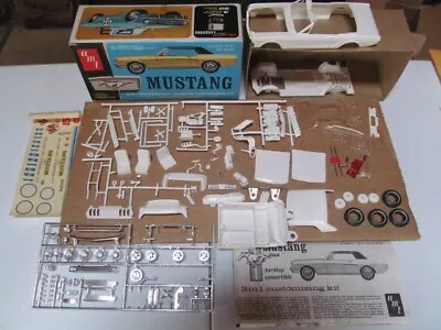 1965 Mustang Convertible / Coupe Stock Annual  AMT  Unbuilt • $195.65