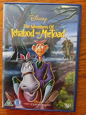 Disneys The Adventures Of Ichabod And Mr Toad Dvd Disney Kids • £7.99