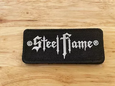 Steel Flame SF Gothic Logo Patch (Glow In The Dark) • $55