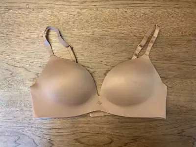 Victoria's Secret Beige 36D Very Sexy So Obsessed Wireless 1 1/2 Push Up Bra • $35.70