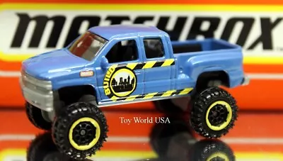 2020 Matchbox Mission Force Construction Crew Chevy Silverado 4x4 • $5.99