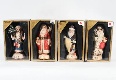 Kmart Memories Of Santa 4 Ornaments 1900-1901-1902-1903 Original Box 4 1/4  Tall • $24.99