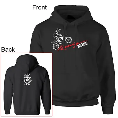 Motocross Racing Mode Black Hoodie • $39