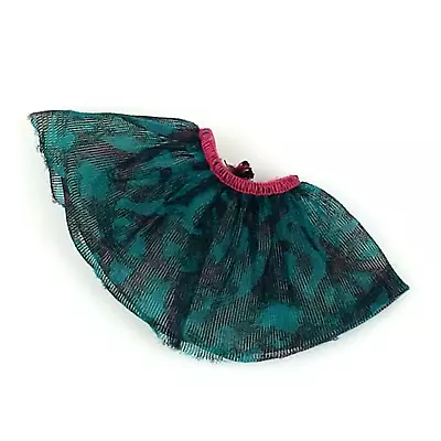 Monster High - Lagoona Blue - Dance Class - Green Pink Mesh Skirt Tutu Only • $7.49