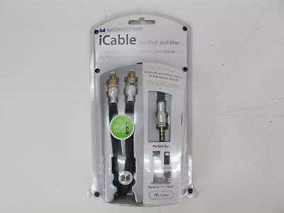 Monster ICable Stereo Cable For IPod And Mac 7ft Cable • $5.73