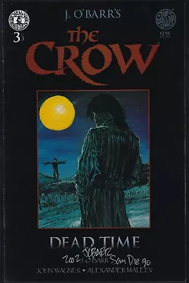 Kitchen Sink Comix THE CROW: DEAD TIME #3 Signed By J. O'Barr VF! • $15