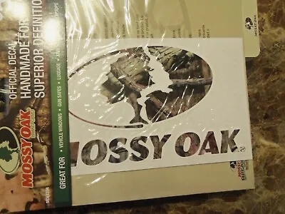 Mossy Oak Camo  6  Decal Official Break Up Infinity Pattern Brand New Free Ship • $6