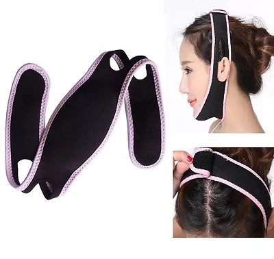 $7.33 • Buy Facial Slimming Cheek Band Strap, Double Chin Reducer V Shape Face Line Chin Lif