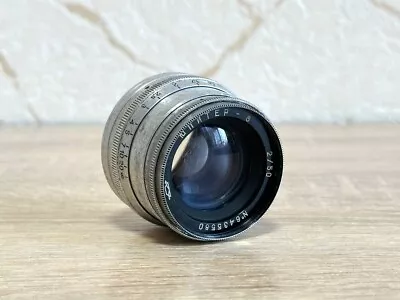 Jupiter-8 2/50 M39 Vintage Rangefinder Lens Ussr Soviet For Zorki Leica Fed • $40