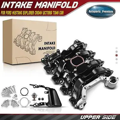 New Intake Manifold W/ Thermostat Gaskets O-Ring For Ford Lincoln Mercury 4.6L • $110.99