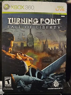 Turning Point: Fall Of Liberty Steelbook Edition (Microsoft Xbox 360 2008) • $10