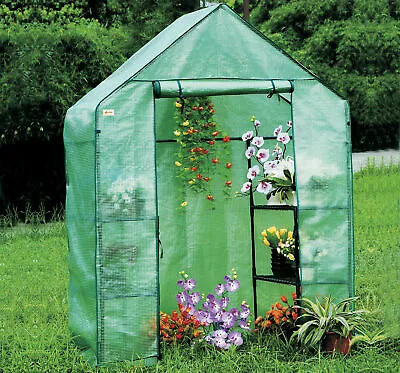 EcoPro Walk-in Tunnel Greenhouse PE Cover Plant Garden Shade Mini Green House • $63.90