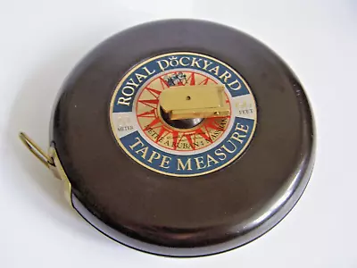 Royal Dockyards Tape Measure - 20m   66ft. Pre-owned Very Good Condition • £6.88