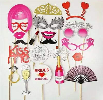 Bride To Be Bachelorette Hen Night Party Selfie Photo Booth Prop Fun Game Decor • $19.99