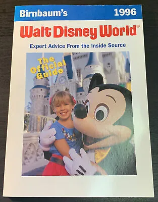 1996 Birnbaum’s Walt Disney World Official Guide Book Magic Kingdom Epcot WDW • $23.45