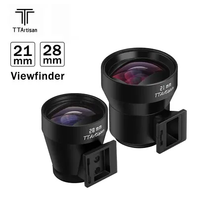 TTArtisan 21mm 28mm Viewfinder For Ricoh GR 123 Leica M M9 Rangefinder Cameras • $40