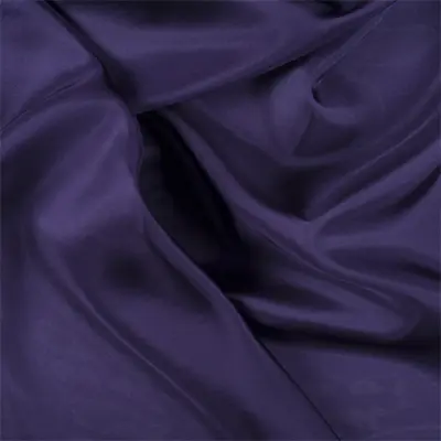 $21.30 • Buy Dark Purple Silk Habotai, Fabric By The Yard