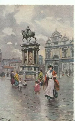 Italy Postcard - Venezia - Monumento A Colleoni - Ref ZZ6177 • £1.99