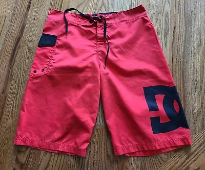 DC Surf Swim Board Shorts Trunks Men's/Boy's Size 29 Red • $17.99
