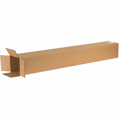6  X 6  X 48  Tall Cardboard Corrugated Boxes Lot Of 25 • $81.25