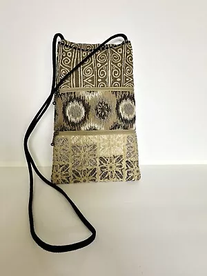 MARUCA USA (Boulder CO) Handmade 2-Pattern Tapestry Crossbody Purse Bag • $30