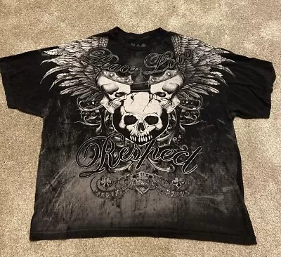 Y2K XAR Men T Shirt 3XL Xzavier Cyber Mall Goth Grunge • $19.99