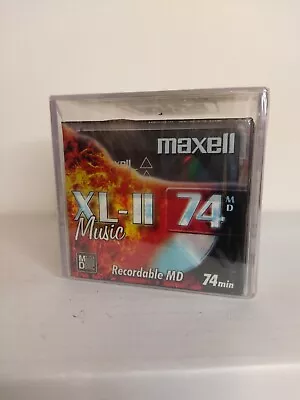 Maxell Minidiscs 10 In Maxell Flip Lid Storage Box New And Sealed  • £59.99