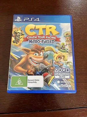 CTR Crash Team Racing Nitro Fueled - PLAYSTATION 4 - PS4 Game • $30