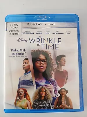 A Wrinkle In Time Blu Ray And DVD - New Sealed • $2.99