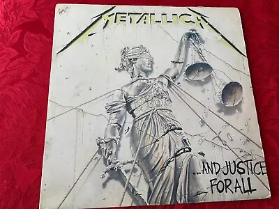 £35 • Buy Metallica - ..and Justice For All. 1988 First Press Dble  Vinyl Lp + Lyric Inner