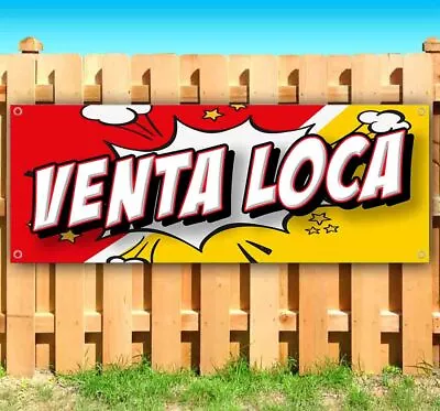 VENTA LOCA Vinyl Banner Flag Sign Many Sizes SALE SPANISH RETAIL • $31.09