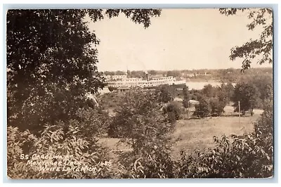 C1910's SS Carolina Steamship Montague Dock White Lake MI RPPC Photo Postcard • $29.97