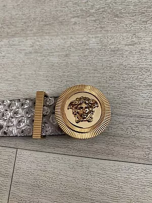 Versace Python Medusa Belt • $300