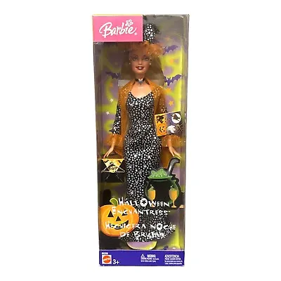 Barbie - Halloween Enchantress Doll#21 Mackie Face Silver Star Black Dress Witch • $29.50