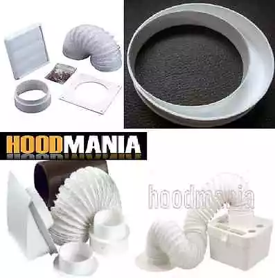 £3.95 • Buy 5  4  Ventilation Vent Duct Reducer Adaptor Cooker Hood Bathroom Extractor Kit
