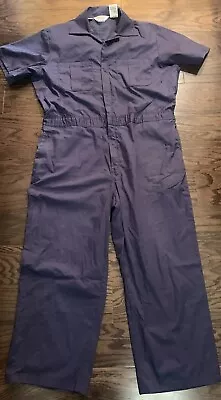 Vintage Walls Blue One Piece Work Farm Suit Hipster Coveralls Mens 48 Regular • $34.95