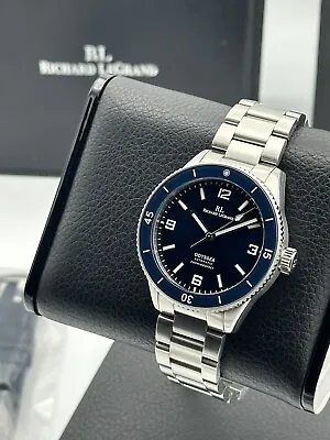 Richard LeGrand RLG Odyssea MKII BLUE Automatic 41mm Diver! • $395