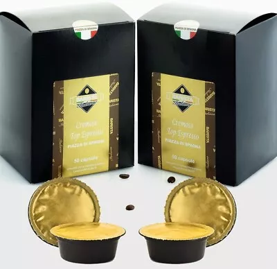 Italian Lavazza A Modo Mio Creamy Espresso 50 Pods • £13.95