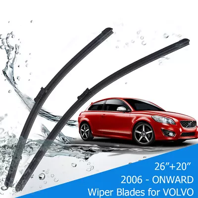 Pair Front Windscreen Wiper Blades For Volvo C30 S60 S80 V50 V70 XC60 XC70 New • $31.01