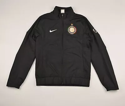$39.99 • Buy Vintage Nike Inter Milan 2009/2010 Training Football Jacket Top 354279-010 Sz S