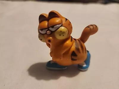 Vtg. Garfield PVC Figure Whistling 1981 Hong Kong 2  • $8.95