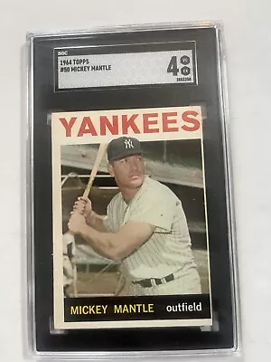 1964 Topps Micky Mantle SGC 4 • $300