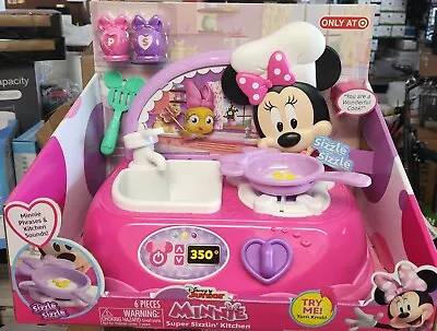 Disney Junior Minnie Mouse Super Sizzlin' Kitchen Sounds 6 PiecesFor Kids 3+ • $14.99