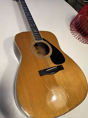 Vintage Yamaha Fg-345 Ii  Acoustic Guitar • $200