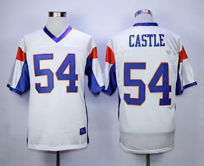 Kevin Thad CASTLE 54 Alex MORAN 7 Football Jerseys State Goats Blue Mountain • $45