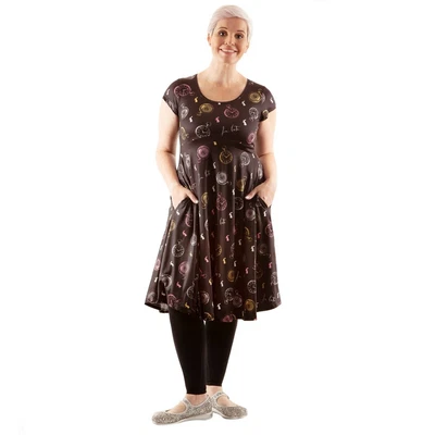 $75 • Buy I'm Late Alice In Wonderland Tea Dress With Pockets