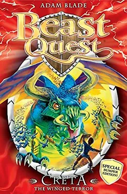 Creta The Winged Terror (Beast Quest) By Adam Blade • £2.51