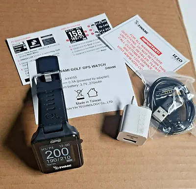 *Brand NEW* Izzo Swami Golf GPS Watch - 38000 Pre-loaded Courses • $179.90