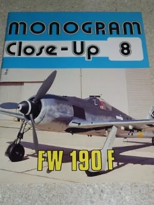 MONOGRAM CLOSE-UP 8: FOCKE WULF FW 190 F By Gebhard Aders **Mint Condition** • $49.49