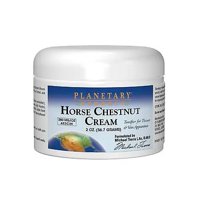 Planetary Herbals Horse Chestnut Cream 2oz (56.7g) Varicose Veins Moisturiser • £11.77